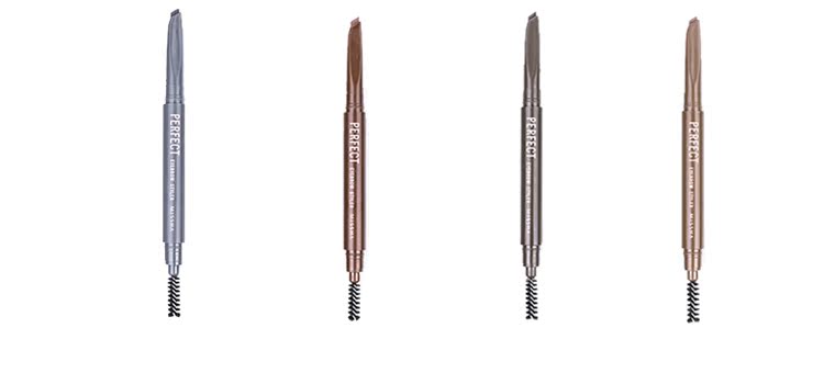 Missha bí ẩn vẫn tự động kẻ lông mày bút chì không thấm nước không dễ bị mất màu cho nữ mới bắt đầu. - Bút chì lông mày / Bột / Stick chì kẻ mày dearmay sketch eyebrow pencil