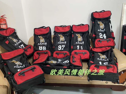 Хоккей, внедорожный дорожный спортивный гоночный автомобиль, вместительный и большой чемодан, снаряжение, в американском стиле, надевается на плечо