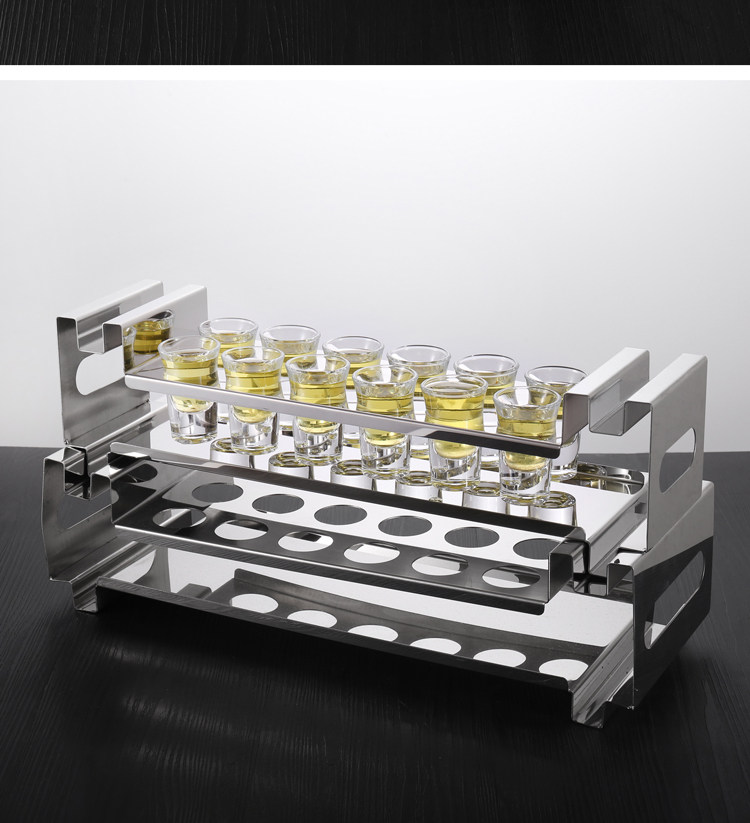 Пуля из нержавеющей стали, держатель для стакана, коктейльный бокал, комплект, система хранения, подходит для караоке-баров 