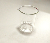 DIY beaker lipstick beaker Cup with scale experimental beaker 25ml 50ml 100ml