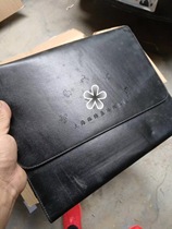 Nautical stationery bag Leatherette document bag Nautical briefcase