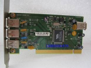 Almost brand new original 4-mouth 1394 card adopts compatibility good VT6306 chip