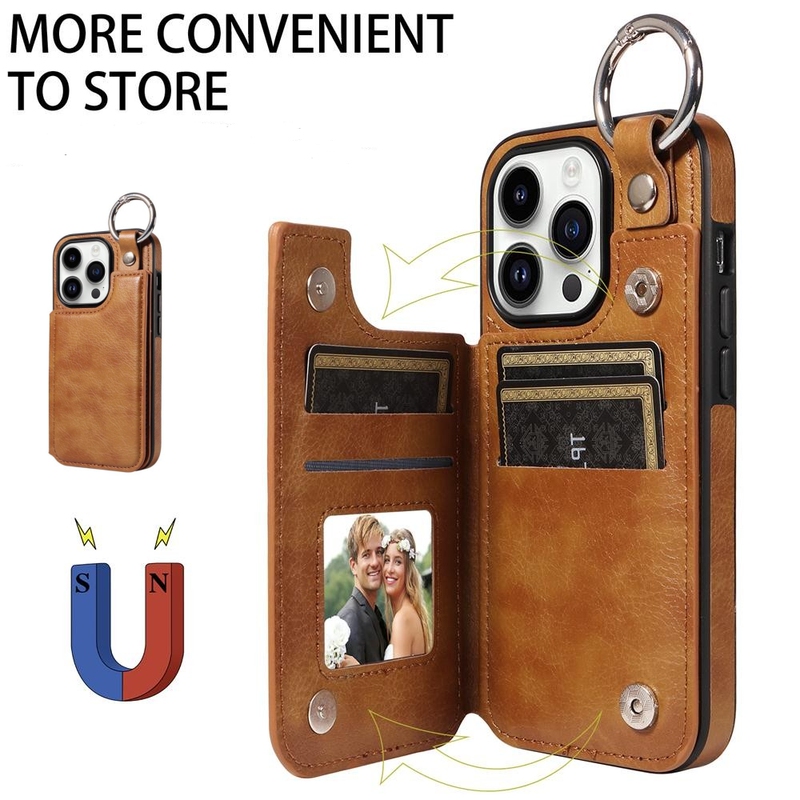 Hidden Card Holder Integrated Case Suitable for iPhone 16 Pro Max, Can Hold Cards, iPhone 15 Phone Case, Apple 14 Pro Max Lanyard Stand Leather Case, 13 Simple, 12 Anti-Drop Card Slot, Luxurious Japanese and Korean Style Hidden Card Holder Integrated Case Suitable for iPhone 16 Pro Max, Can Hold Cards, iPhone 15 Phone Case, Apple 14 Pro Max Lanyard Stand Leather Case, 13 Simple, 12 Anti-Drop Card Slot, Luxurious Japanese and Korean Style