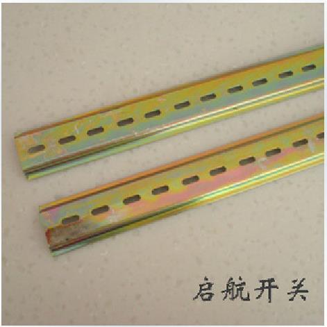 Circuit breaker installation guide rail Air switch installation iron bar 20cm long