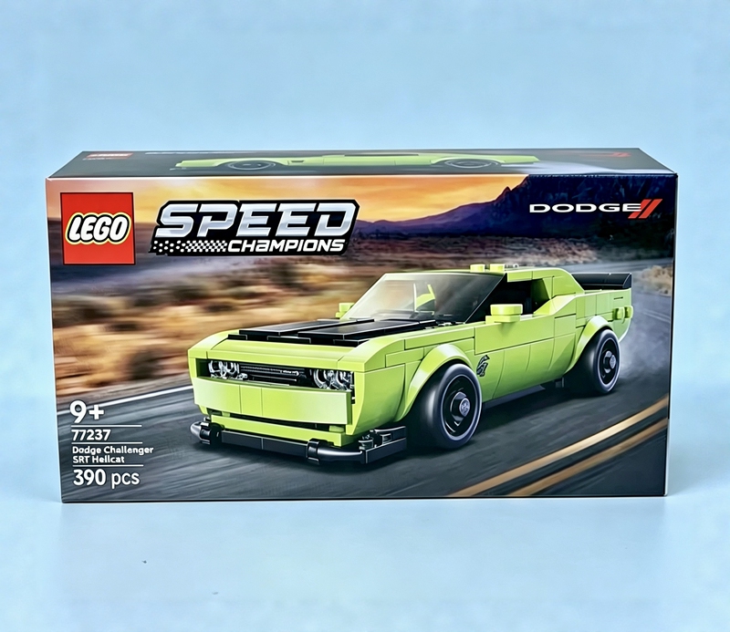 Lego 77237 Dodge Challenger Srt Hellcat Sports Car Speed Building Block Toy Set