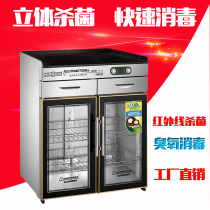 Double Door Disinfection Bowl Cabinet Commercial Stainless Steel Tea Water Cabinet Restaurant Hotel Cutlery Accessories Cupboard cabinet Cabinets Domestic Vertical