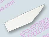 Israeli outer arc trimming head CR2200 Plastic ceramic scraper head CR2200