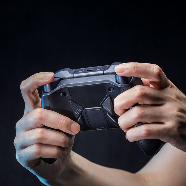 Rog Raikiri Pro Wireless Game Controller with 2-Stage Trigger Key Travel, Oled Display, and Three-Mode Connectivity