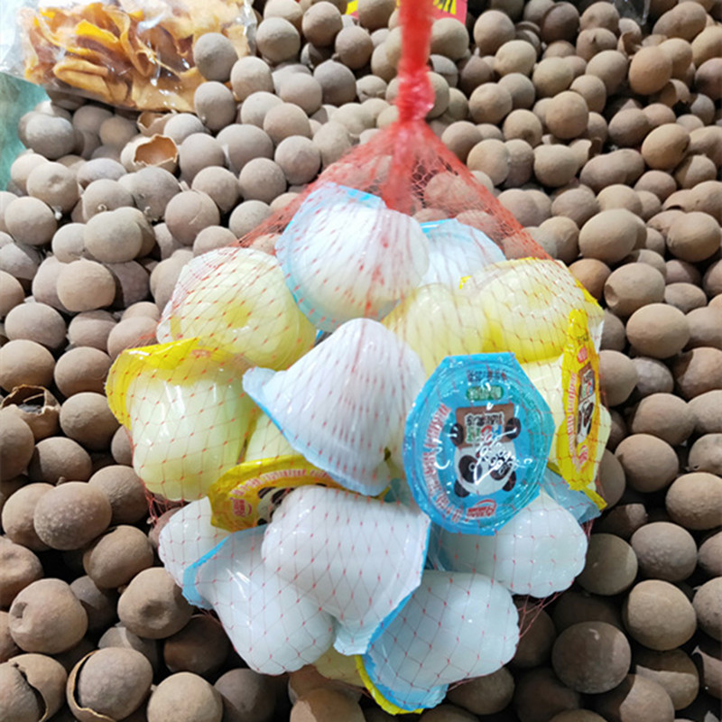 Egg net pocket net bag thickened fruit dried fruit stone frog crab bag supermarket ginger garlic Nylon plastic