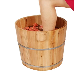 Sanau Foot Mage Gym Online For 30cm Fir Beaded Foot Bucket With Cover Bubble Bath Barrel Feet Basin Barrels
