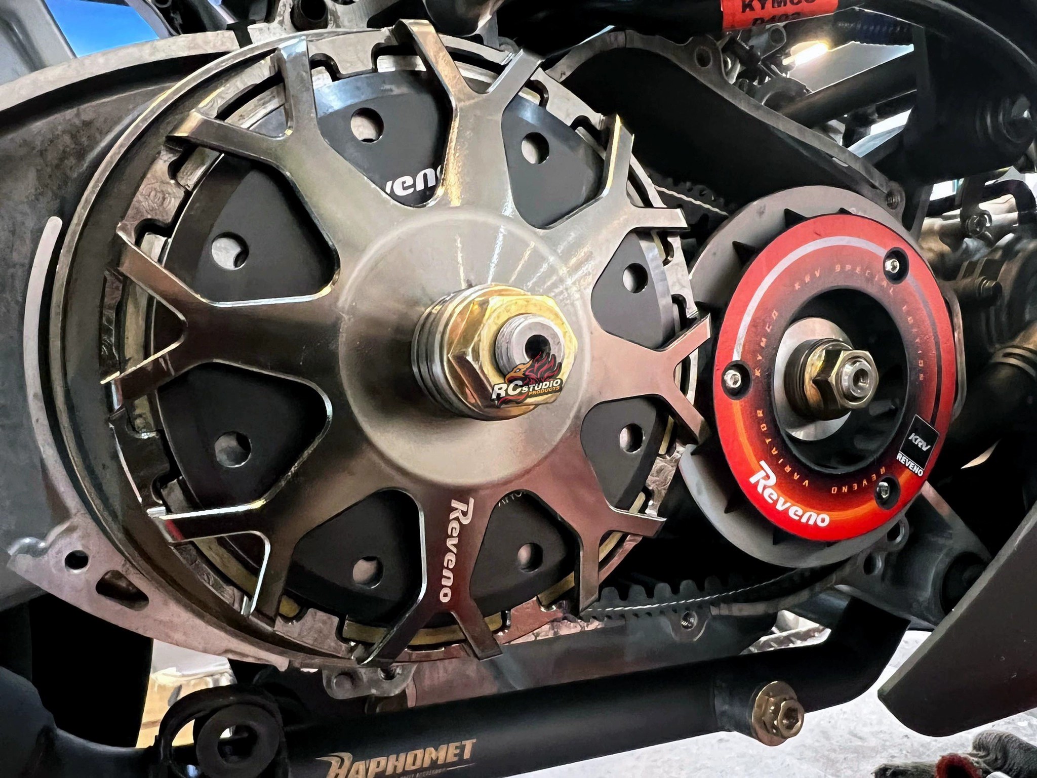 Taiwan REVENO KRV180 modified transmission group Pulicpan group STC2 0 multi-plate dry clutch group-Taobao