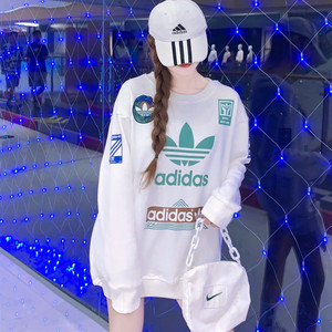 【第2件0元】明星同款潮牌男女纯棉卫衣