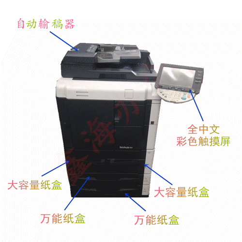 Máy in máy photocopy tốc độ cao Kemei BH751 đen trắng Máy in khổ lớn máy photocopy A3 đen trắng - Máy photocopy đa chức năng