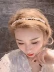 Hàn Quốc nhập khẩu thủ công phụ nữ trang sức tóc rhinestone giả ngọc trai đính cườm băng đô mỏng kẹp tóc - Phụ kiện tóc