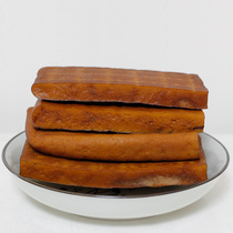 Shaanxi Ankang specialty smoked tofu dried farmhouse homemade handmade tofu dried bean dried firewood fragrant salty snacks