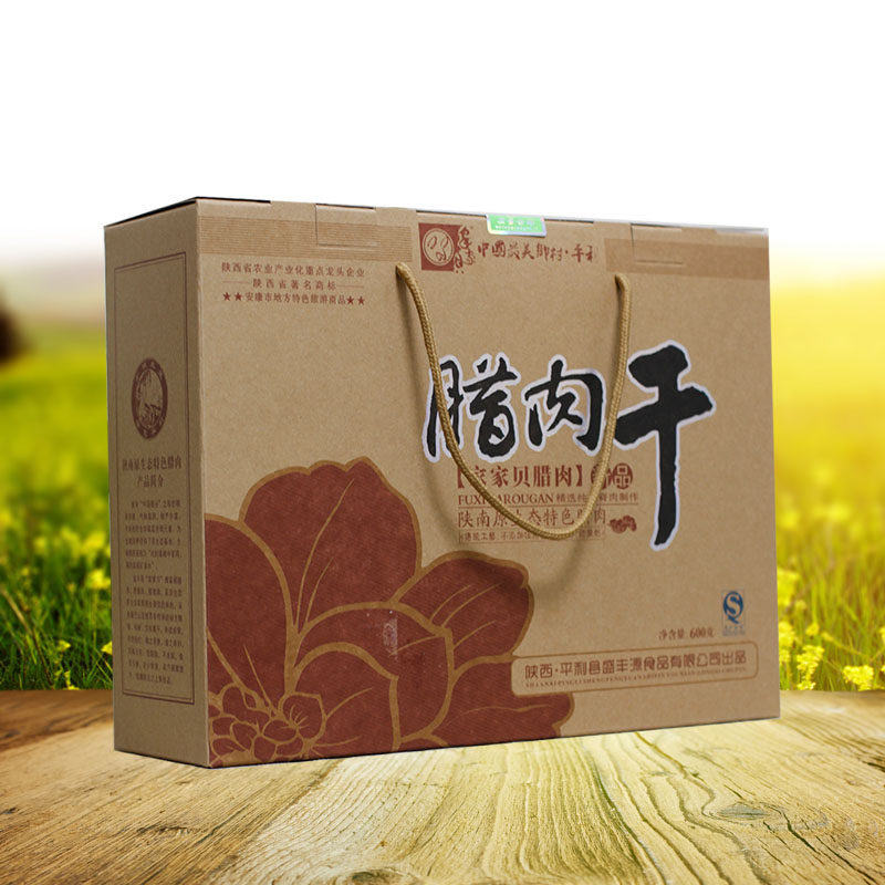 North Shannan Ankang Pinglitt production family Bal meat dry open bag ready-to-use spicy flavor snacks gift gift box