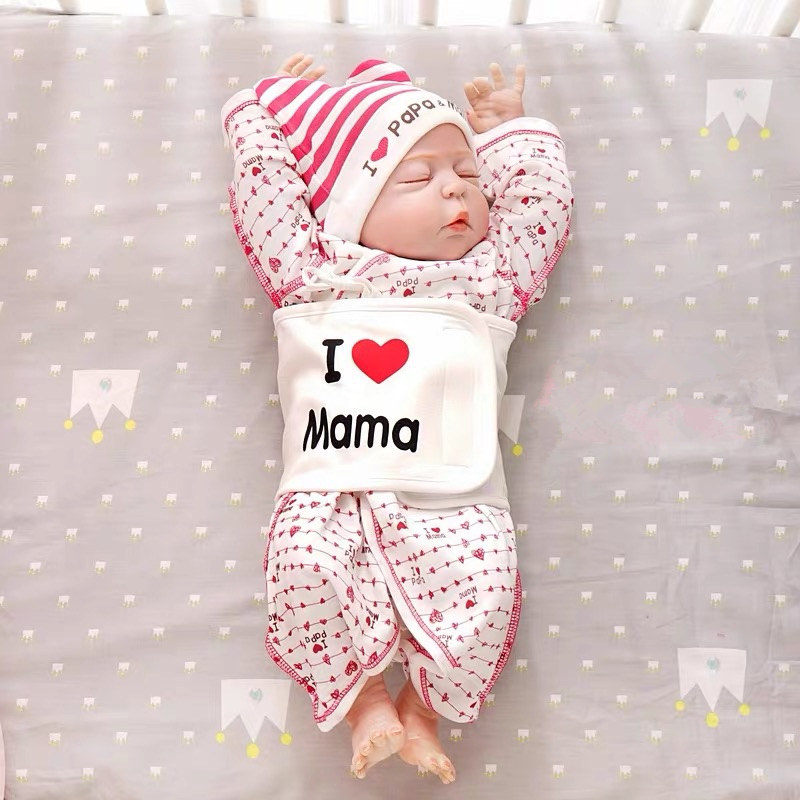 Newborn baby belly clip cotton thickened baby sleeping with belly guard against cool pure cotton belly button winter care belly button