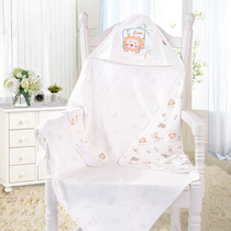 Baby huddle summer thin cotton newborn bag blanket towel baby supplies quilt dual bath towel