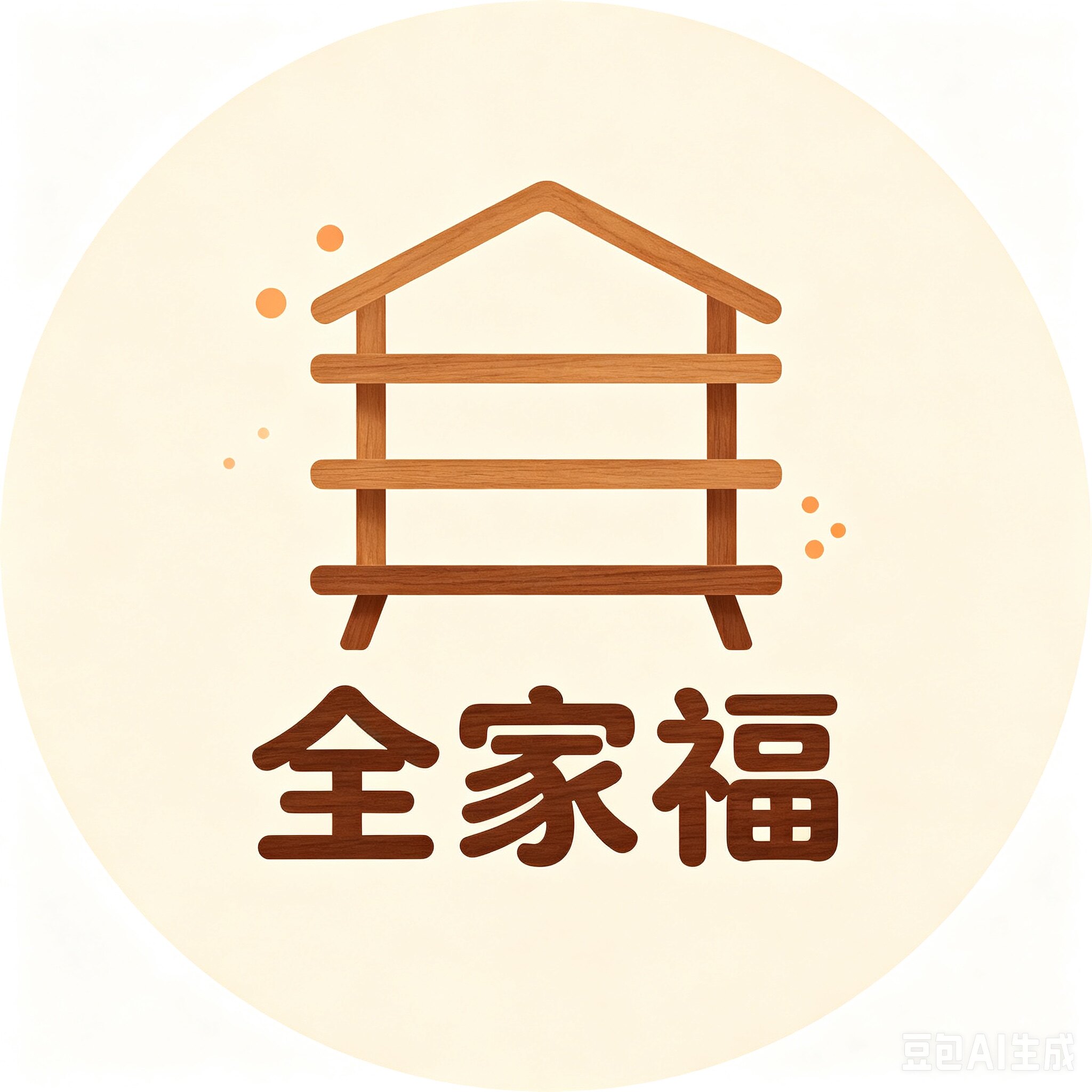 全家福家居店的LOGO