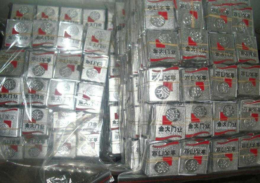 Toàn bộ nhà tùy chỉnh kim loại nhôm Logo bảng tên tủ phòng tắm cửa gỗ và cửa sổ nhãn sofa dính tùy chỉnh - Thiết bị đóng gói / Dấu hiệu & Thiết bị