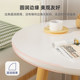 sofa side table double-layer small round table living room small coffee table mini table bedroom storage rack bedside ໂຕະເກັບເຄື່ອງງ່າຍໆ