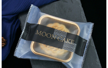 Thick translucent machine sealed snow and pastry mid-autumn cake flat pineapple pastry bag egg yellow bag