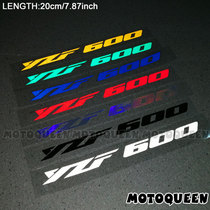 Suitable for Yamaha YZF 600 motorcycle decorative decal Shell car stickers reflective stickers paper stickers version flower waterproof