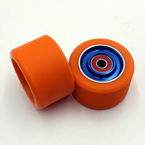 Hot sale 62x40mm four wheel skates double row PU wheel roller skates special wheel high elastic wear-resistant PU with bearings