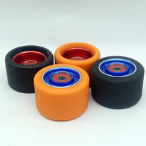 Hot selling high quality high elastic wear-resistant double row skate wheels 62x40mm stunt skate wheels