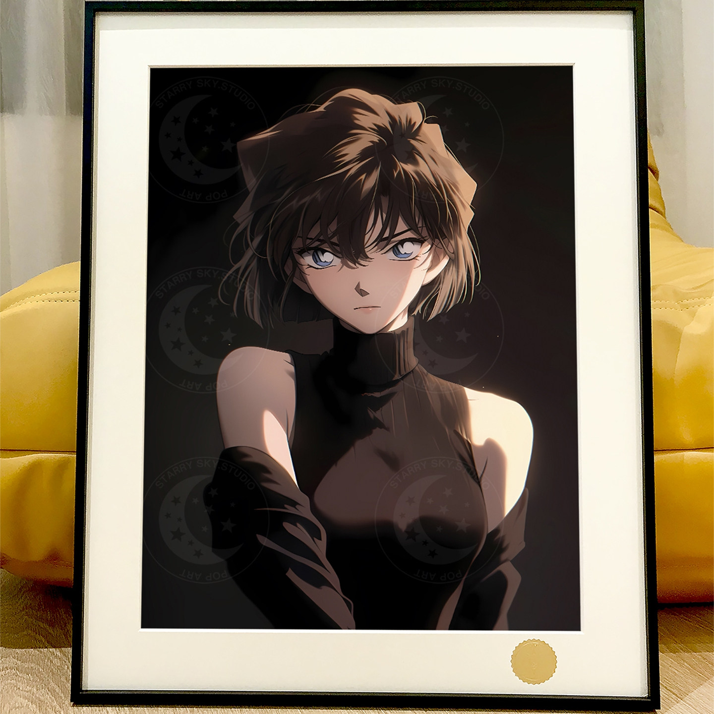 🌟星空《暗夜宫野志保》名侦探柯南灰原哀新一黑衣组织二次元装饰画，让你的房间一秒变动漫圣地！-成人向雕像-淘宝好物网