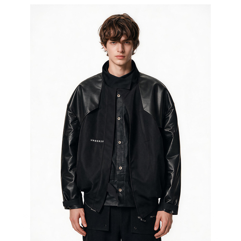 Under20 Futuristic Functional Style Three-Proof Fleece-Lined Windproof and Water-Repellent Autumn Softshell Jacket Under20 Futuristic Functional Style Three-Proof Fleece-Lined Windproof and Water-Repellent Autumn Softshell Jacket