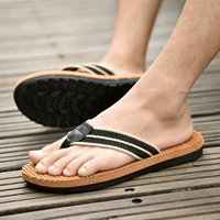 9.9 mùa hè flip flops nam pinch cá tính mặc giày bãi biển nam xu hướng dép và dép mùa hè không trượt sinh viên dép hermes nam chính hãng