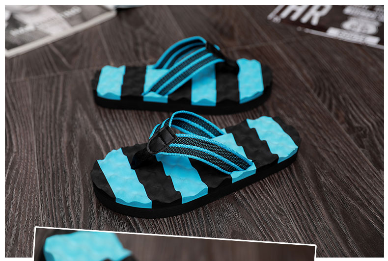 Mùa hè Flip-Flops Dép Nam của Trọng Lượng Nhẹ Mang Xu Hướng Trong Nhà Trượt Wearable Mềm Bãi Biển Dưới Dép Clip Mùa Hè