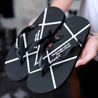 Mùa hè flip flops của nam giới non-slip dép đáy mềm mại và dép cá tính Hàn Quốc phiên bản của xu hướng của chân ngoài trời giày bãi biển của nam giới thường dép nam cao cấp