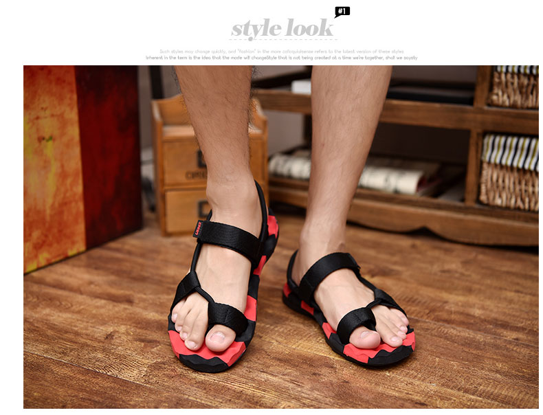 Mùa hè của nam giới dép flip-flops dual-sử dụng dép giản dị không trượt dày có đế thời trang mùa hè giày bãi biển triều nam dép và dép đi trong nhà