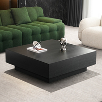 Italian minimalist light extravagant minimalist with modern tea table square tea table Nordic small family-shaped living room short tea table