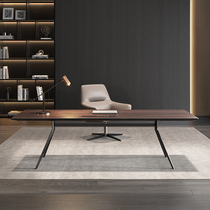 Italian Minimalist Light Lavish Modern Minimalist Book Room Desk Desk Conference Desk Writing Desk Study Desk