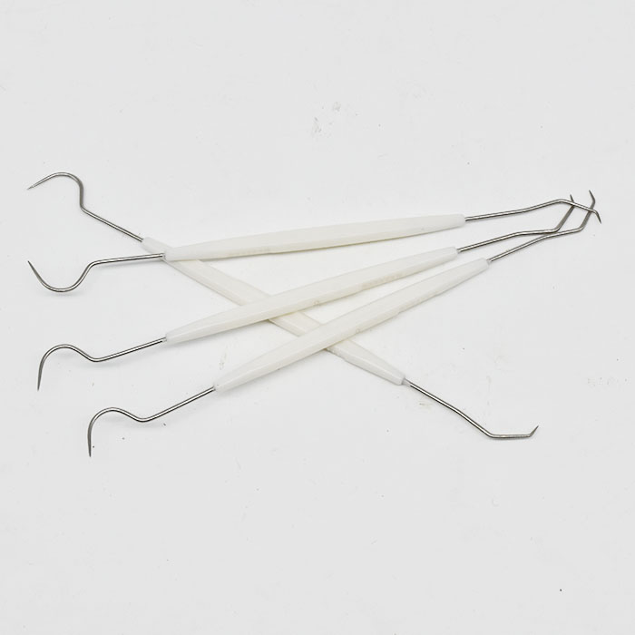 Dialgae mud hook needle-based adhesive pin-silica mud tool instant sticker button tool