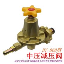 Medium pressure pressure reducing valve HY-868 type liquid gas medium pressure valve coal gas tank Raptor furnace pressure booster welding and cutting equipment