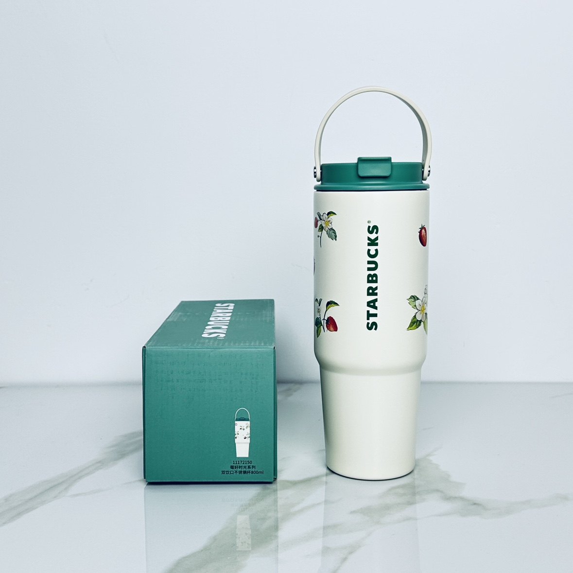 Starbucks, вместительный и большой стакан со стаканом из нержавеющей стали, крышка для стакана, аксессуары  