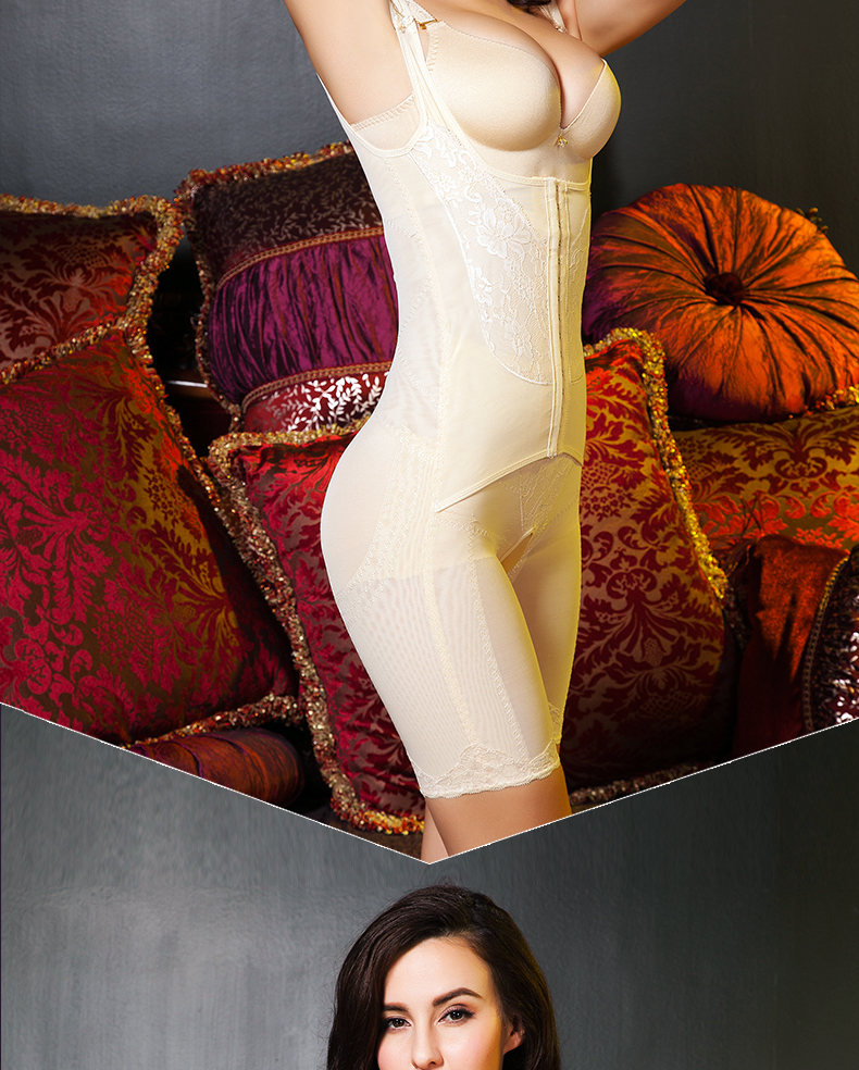 Mùa thu mỏng sức sống gấp đôi thoải mái không có dấu vết bụng corset đồ lót sau sinh corset một mảnh áo gen định hình