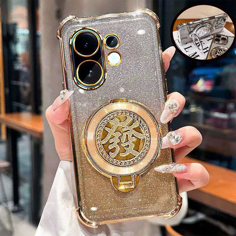 Suitable for Realme C75 Phone Case with Stand, C63, C61, C55, C53, C51 Rotating, C35, C33, C31, C30S, Glittery, C25Y Full Coverage, C21, C20, C11, C17, C15, C12, C65, C71