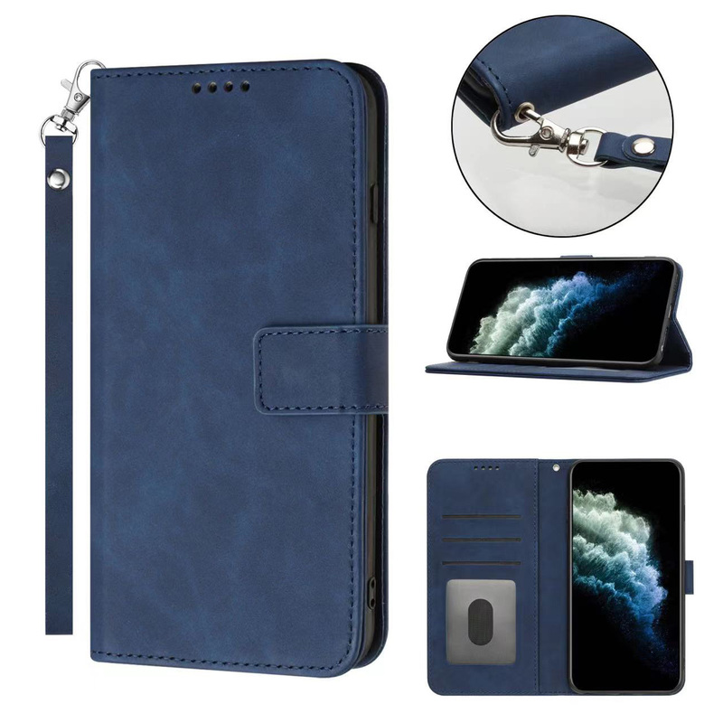 Suitable for Apple 16 Phone Case iPhone 15 Wallet 11 Flip Cover Xsmax 78Plus Anti-Drop Xr Leather Case 14Pro Foldable 12 Stand Vertical 13 Multi-Card Slot Card Id Storage Coin Purse