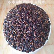 Farmhouse new black glutinous rice blood glutinous rice authentic black glutinous rice Miscellaneous grain rice glutinous rice 250 grams five grain baby grain rice