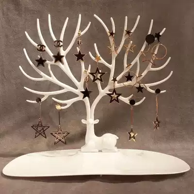 Jewelry display rack personality jewelry counter display props items display rack jewelry store multi-purpose branch ear needle