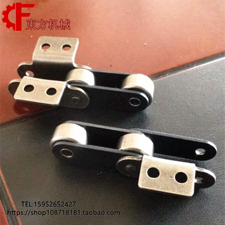 6-point double-pitch curved plate conveyor chain single-sided double-sided single-hole double-hole K1K2 section section C2062C212AL