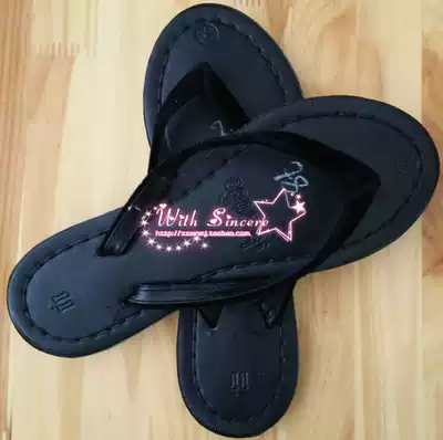 Myanmar slippers couple men's and women's flip-flops summer Korean version of the trend men's beach slippers men's drag