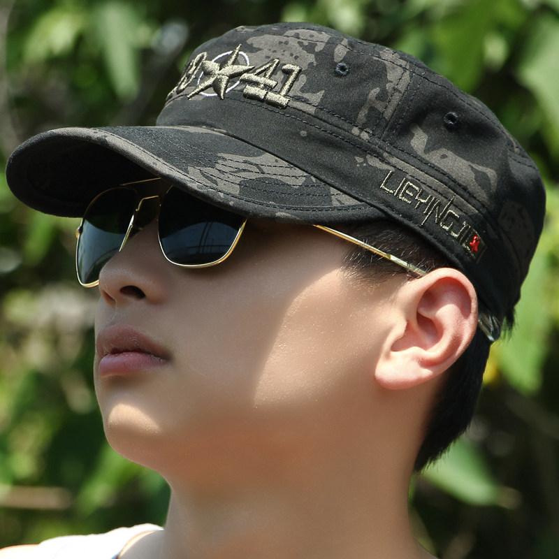 Army fan supplies black eagle hat camouflage hat windproof tactical hat male benny hat female army version spring and autumn military training hat