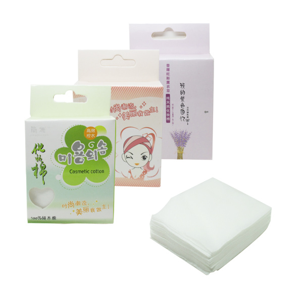 美甲 抽拉式化妆棉 纤维化妆棉 方巾棉花 擦洗卸除光疗甲 指甲油