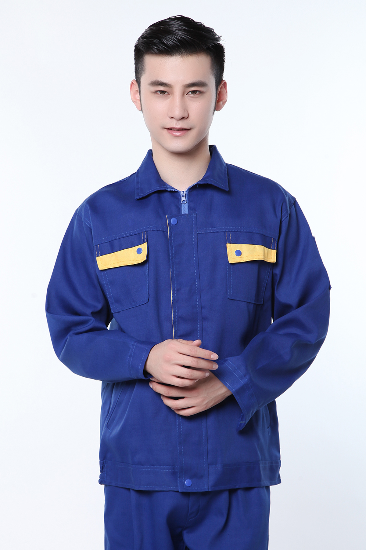 Mùa xuân và mùa thu dài tay phù hợp với đồng phục nam sửa chữa máy hàn điện xưởng xưởng bảo hiểm lao động kỹ thuật quần áo để làm việc đồng phục quần giữ nhiệt